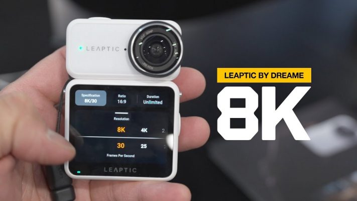 action camera Leaptic