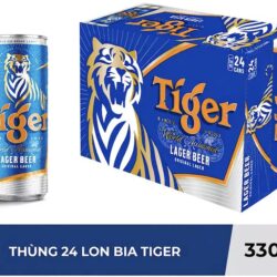 Thùng 24 Lon Bia Tiger 330ml/Lon (Quà Tặng/Không Bán)