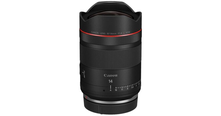 ra mắt Canon RF 14mm f/1.4L VCM