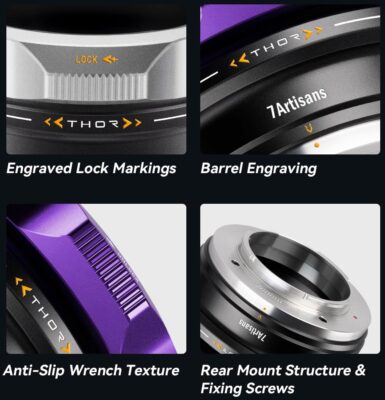 ngàm chuyển 7Artisans PL