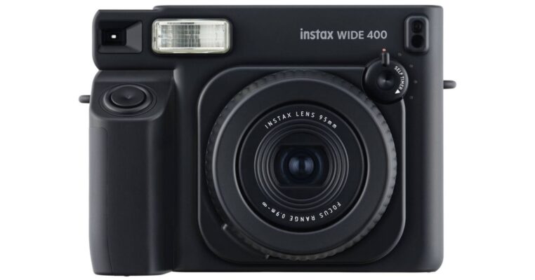 ra mắt Fujifilm Instax Wide 400 Jet Black