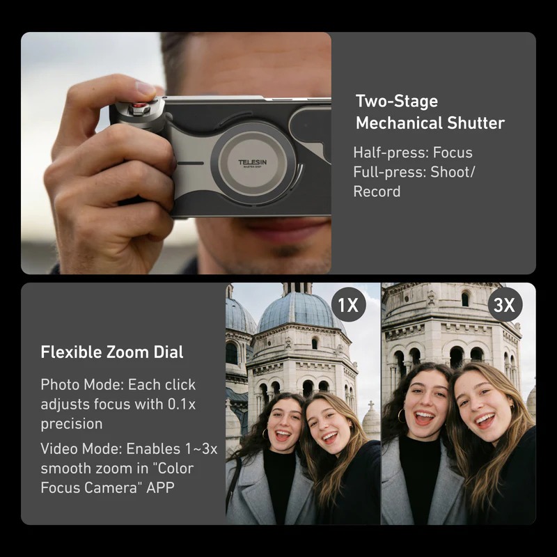 ra mắt Telesin Master Grip