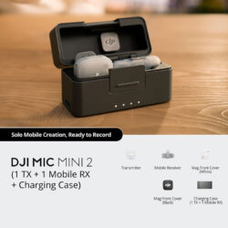 Alternative view of DJI Mic Mini 2 (1 TX + 1 Mobile RX + Charging Case)