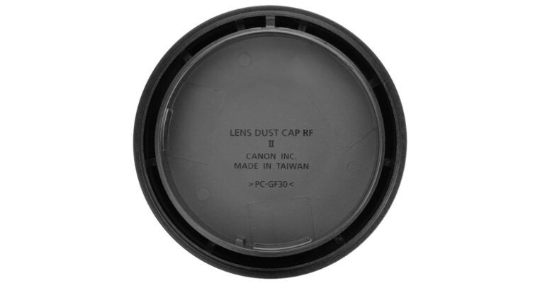Nắp ống kính Canon mới