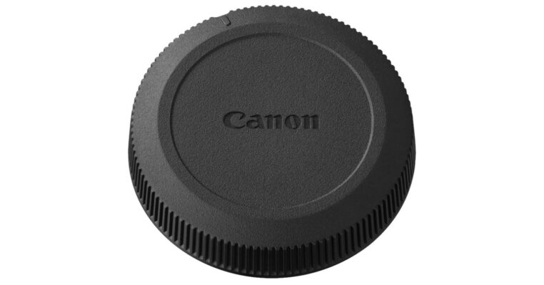 Nắp ống kính Canon mới