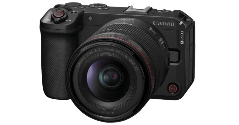 ra mắt Canon RF 20-50mm f/4L IS USM PZ