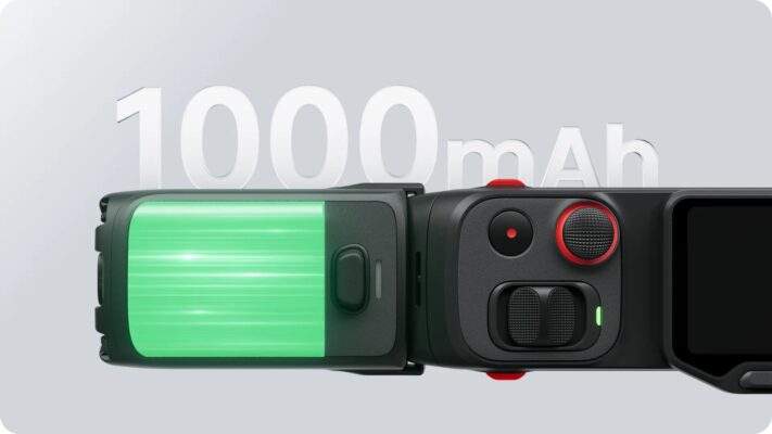 Battery Handle Cho Insta360 Luna