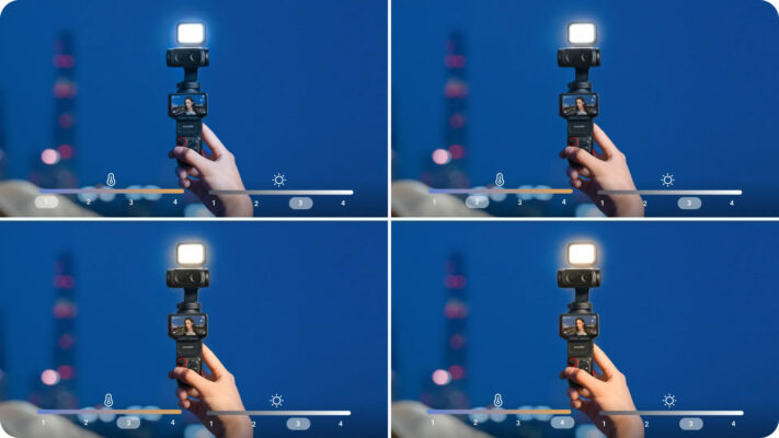 Đèn Mini Fill Light Cho Insta360 Luna Ultra