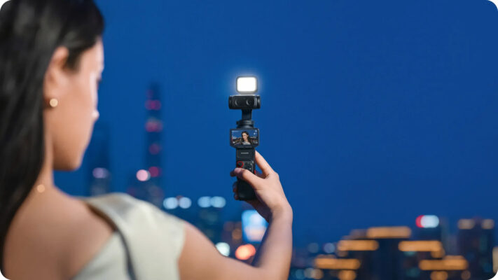 Đèn Mini Fill Light Cho Insta360 Luna Ultra