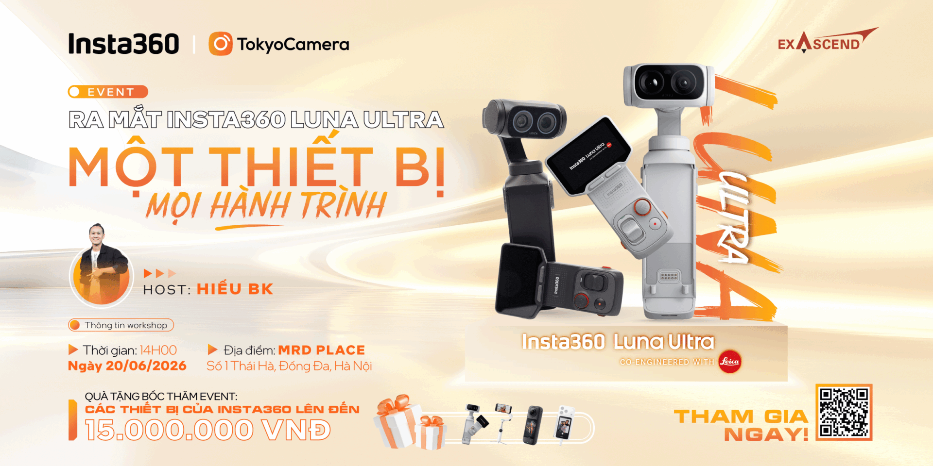 Offline Event Launching Insta360 Luna Ultra