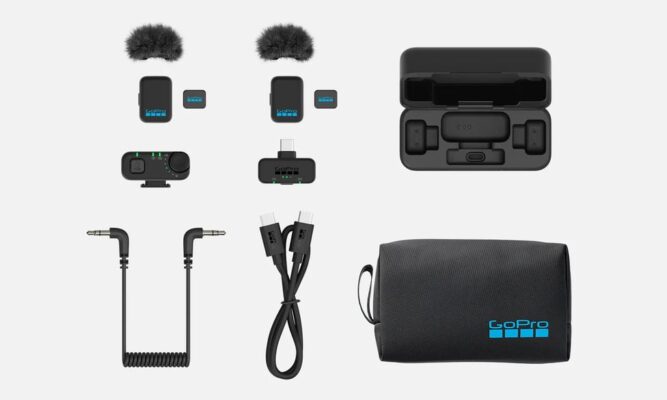 ra mắt GoPro Wireless Mic Complete Kit