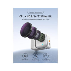 Bộ Filter CPL + ND8/16/32 Go Ultra (Telesin S5-FLT-42) - Ảnh 2