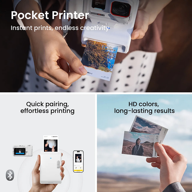 Insta360 Ace Pro 2 Flash Print Bundle (Arctic White) - Ảnh 3
