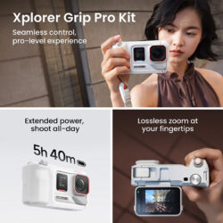Insta360 Ace Pro 2 Xplorer Mist Bundle (Arctic White) - Ảnh 2
