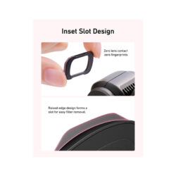 Bộ Filter VND + Black Mist 1/4 + Cool Rose + CPL Pocket 4/3 (Telesin S5-FLT-62-TDJ) - Ảnh 4