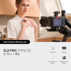 Alternative view of DJI Mic Mini 2S (1 TX + 1 RX)