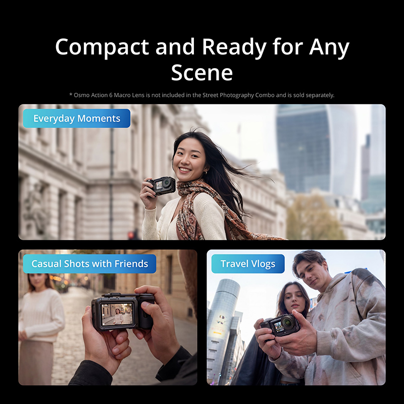 DJI Osmo Action 6 (Street Photography Combo) - Ảnh 9