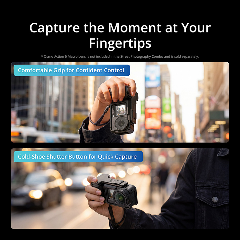 DJI Osmo Action 6 (Street Photography Combo) - Ảnh 8