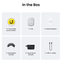 Insta360 Mic Pro Transmitter (Arctic White) - Ảnh 9
