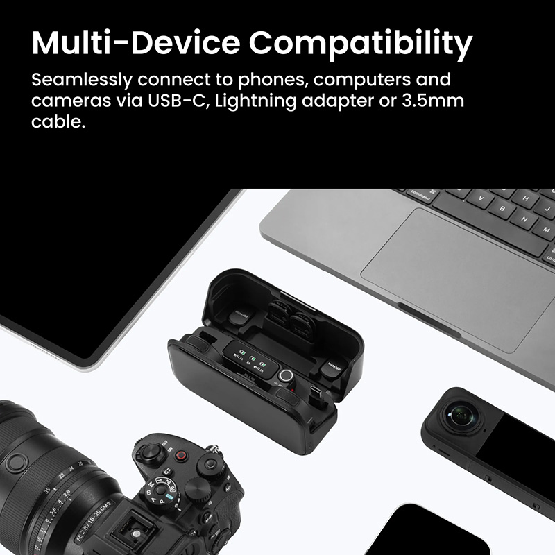 Insta360 Mic Pro Transmitter (Arctic White) - Ảnh 8