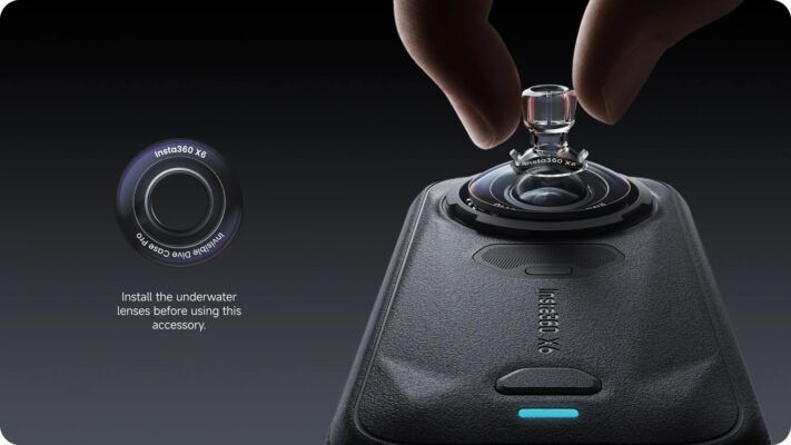 Insta360 X6 Invisible Dive Case Pro