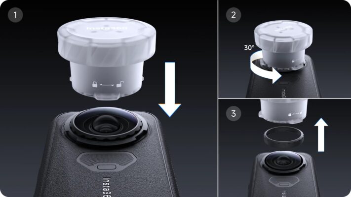 Insta360 X6 Replacement Lens Kit