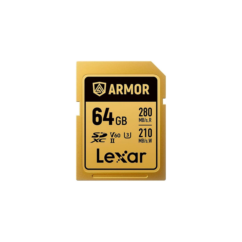 Thẻ nhớ Lexar 64GB ARMOR GOLD PRO UHS-II SDXC Card V60