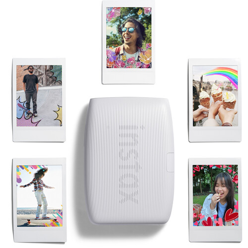 Máy in ảnh Fujifilm Instax Mini Link 3 (Clay White) - Ảnh 7