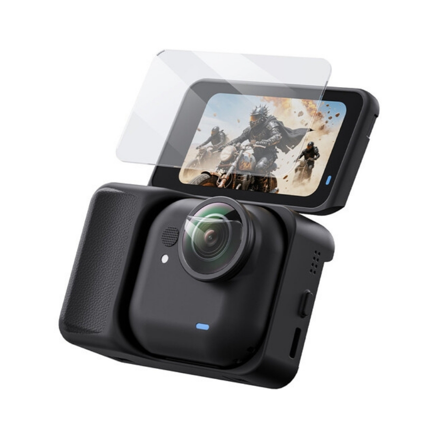 Miếng dán cường lực ống kính và màn hình cho Insta360 GO Ultra (Telesin S6-FLM-24-TIS) - Ảnh 11