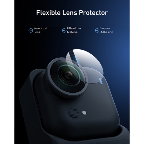 Miếng dán cường lực ống kính và màn hình cho Insta360 GO Ultra (Telesin S6-FLM-24-TIS) - Ảnh 7