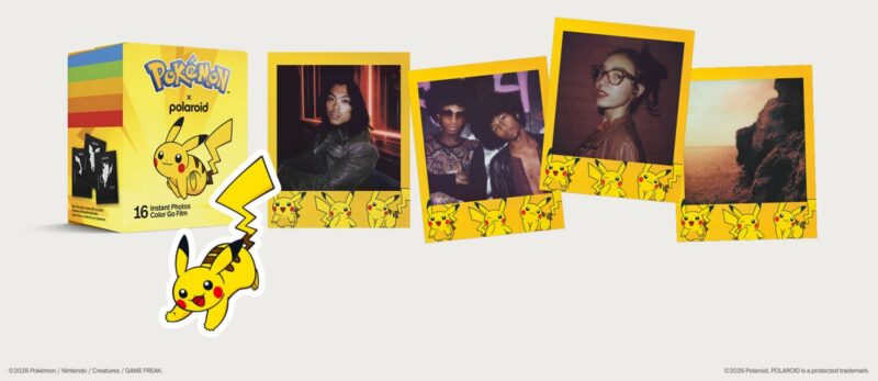 Polaroid collab cùng Pokémon