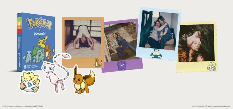 Polaroid collab cùng Pokémon
