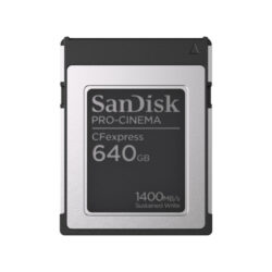 Thẻ nhớ CFexpress SanDisk PRO-CINEMA 640GB Type B SDCFEC-640G-GN4NN