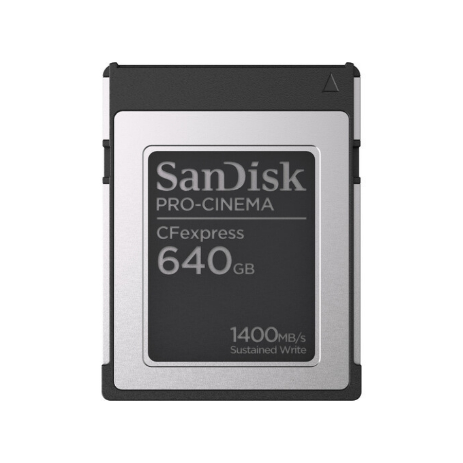 Thẻ nhớ CFexpress SanDisk PRO-CINEMA 640GB Type B SDCFEC-640G-GN4NN