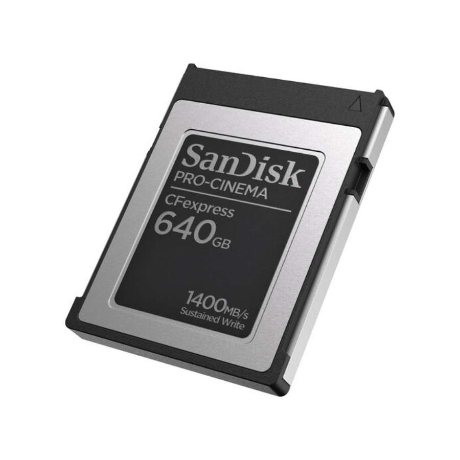 Thẻ nhớ CFexpress SanDisk PRO-CINEMA 640GB Type B SDCFEC-640G-GN4NN - Ảnh 3