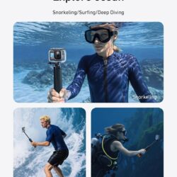 Tay cầm phao nổi Telesin Floating Hand Grip 2.0 (Telesin S4-FHG-09) - Ảnh 3
