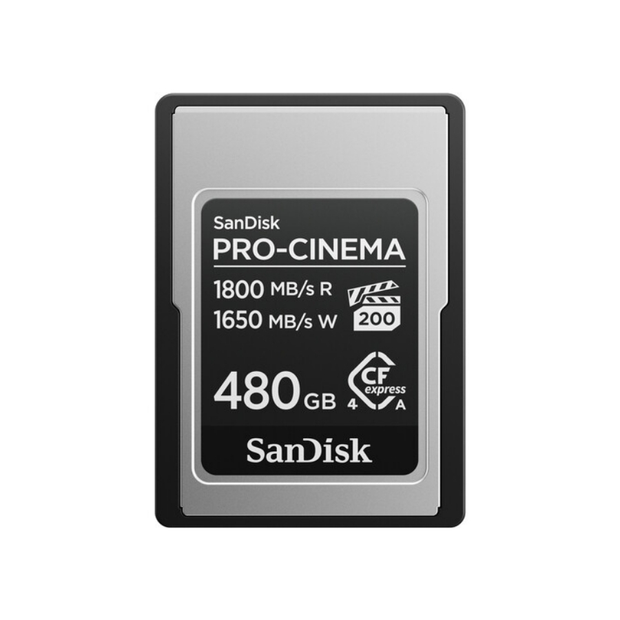 Thẻ nhớ CFexpress SanDisk PRO-CINEMA 480GB Type A SDCFEA-480G-GN4NN