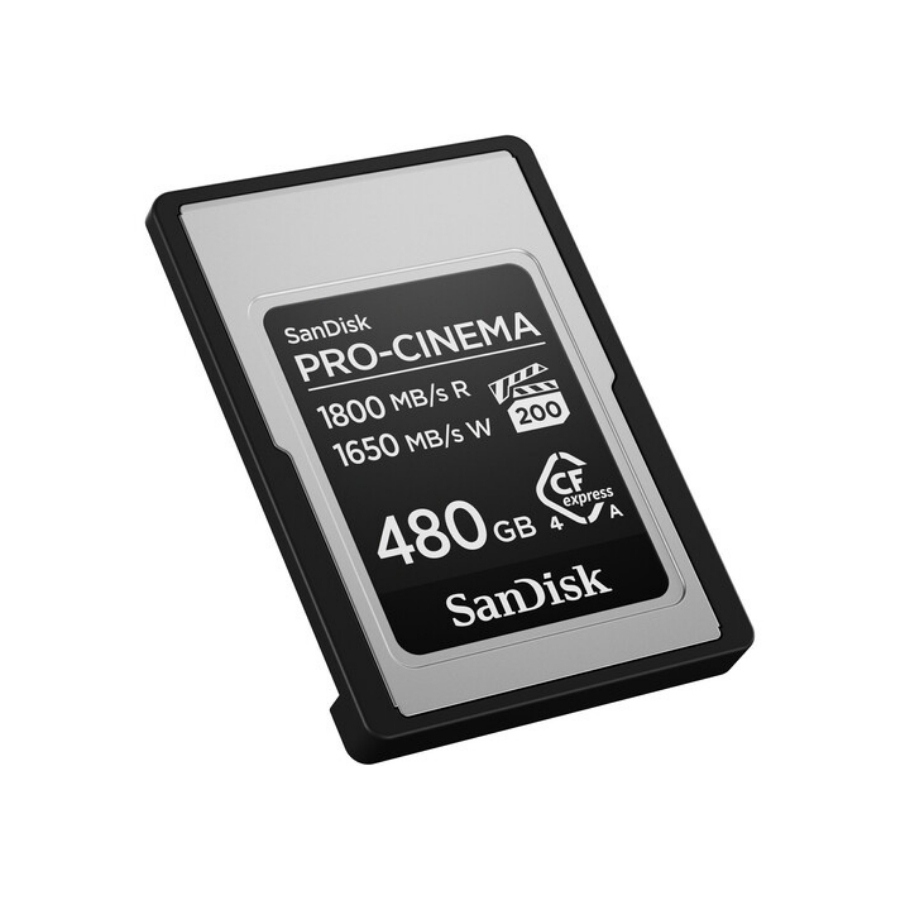 Thẻ nhớ CFexpress SanDisk PRO-CINEMA 480GB Type A SDCFEA-480G-GN4NN - Ảnh 3