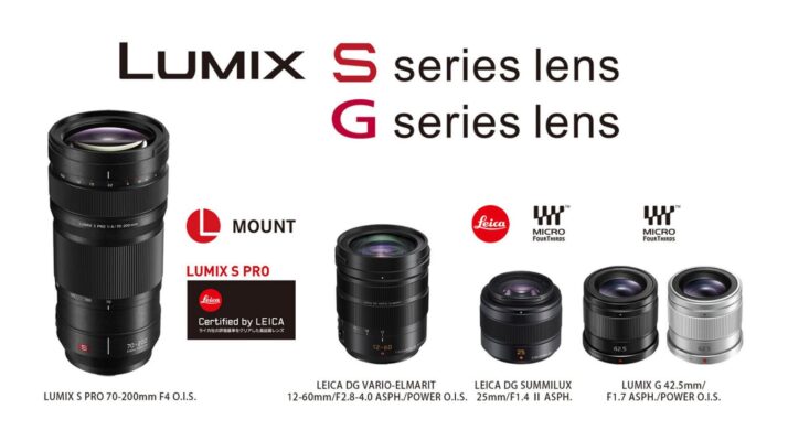 panasonic làm mới 4 ống kính