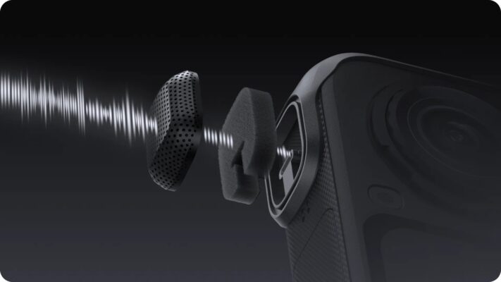 Insta360 X6 Mic Windshield