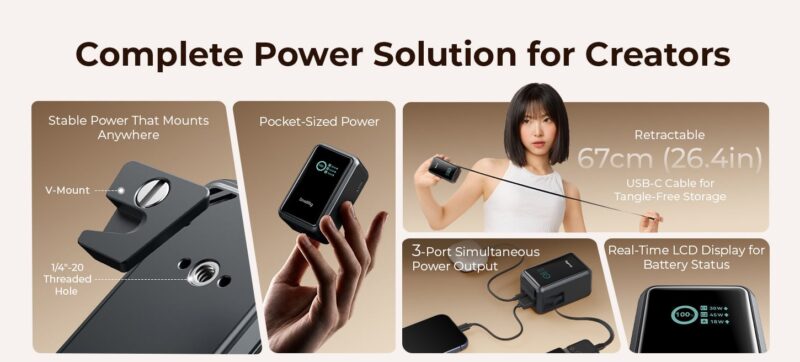 ra mắt SmallRig Nano Power Bank