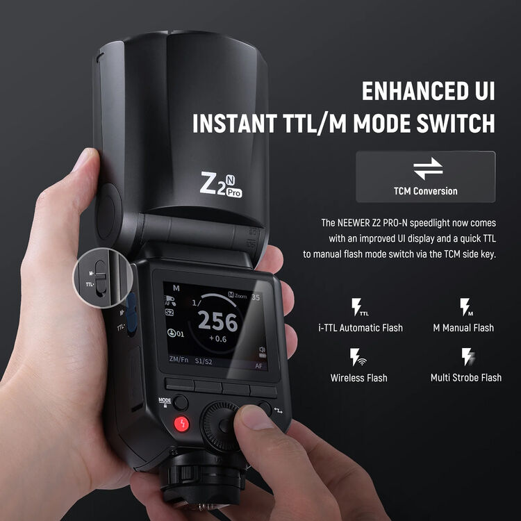 Đèn Flash Neewer Z2PRO-S TTL (Nikon) - Ảnh 6