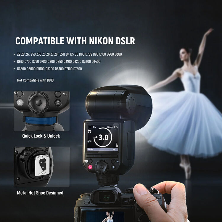 Đèn Flash Neewer Z2PRO-S TTL (Nikon) - Ảnh 3