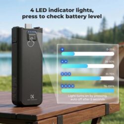 K&F Concept 5000mAh Battery Handle Cho Pocket 3/4 - KF28.0139 - Ảnh 3