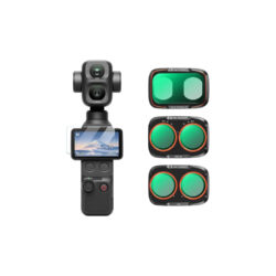 K&F Filter Set CPL + Black Diffusion 1/4 + ND2-32 Cho DJI Pocket 4P KF0103.9902.0120