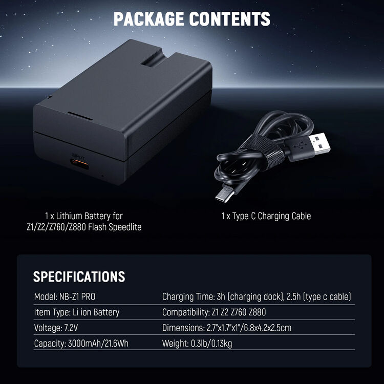 Pin Neewer NB-Z1 PRO - Ảnh 2