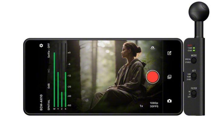 Ra mắt Sony ECM-AX10